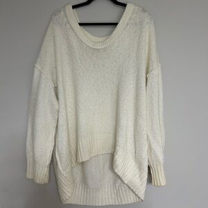 We The Free Cream Knit Sweater